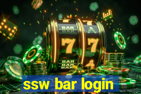 ssw bar login